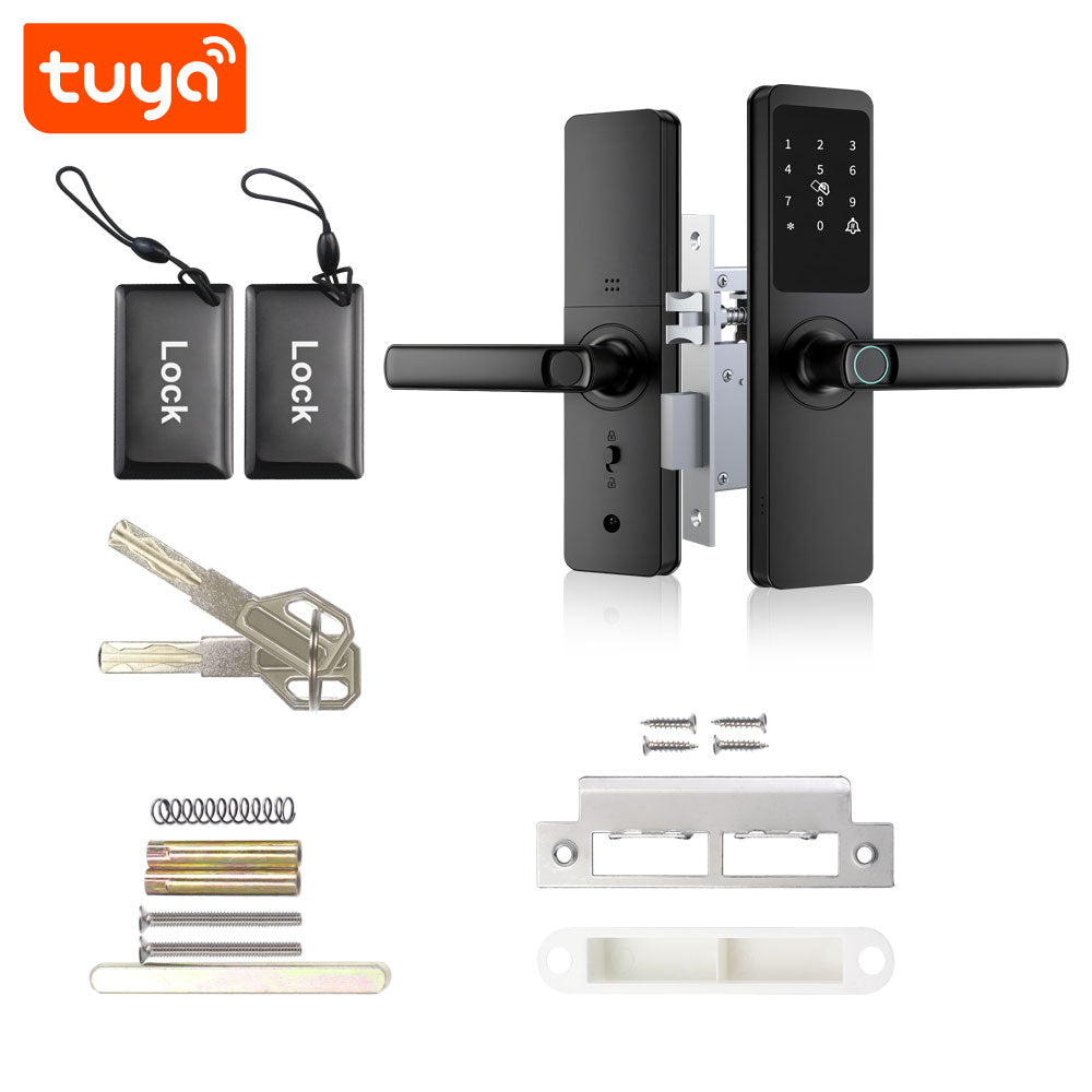 belbas Smart Lock with Fingerprint, Keypad, Tuya WiFi, and 5050 Lock Body