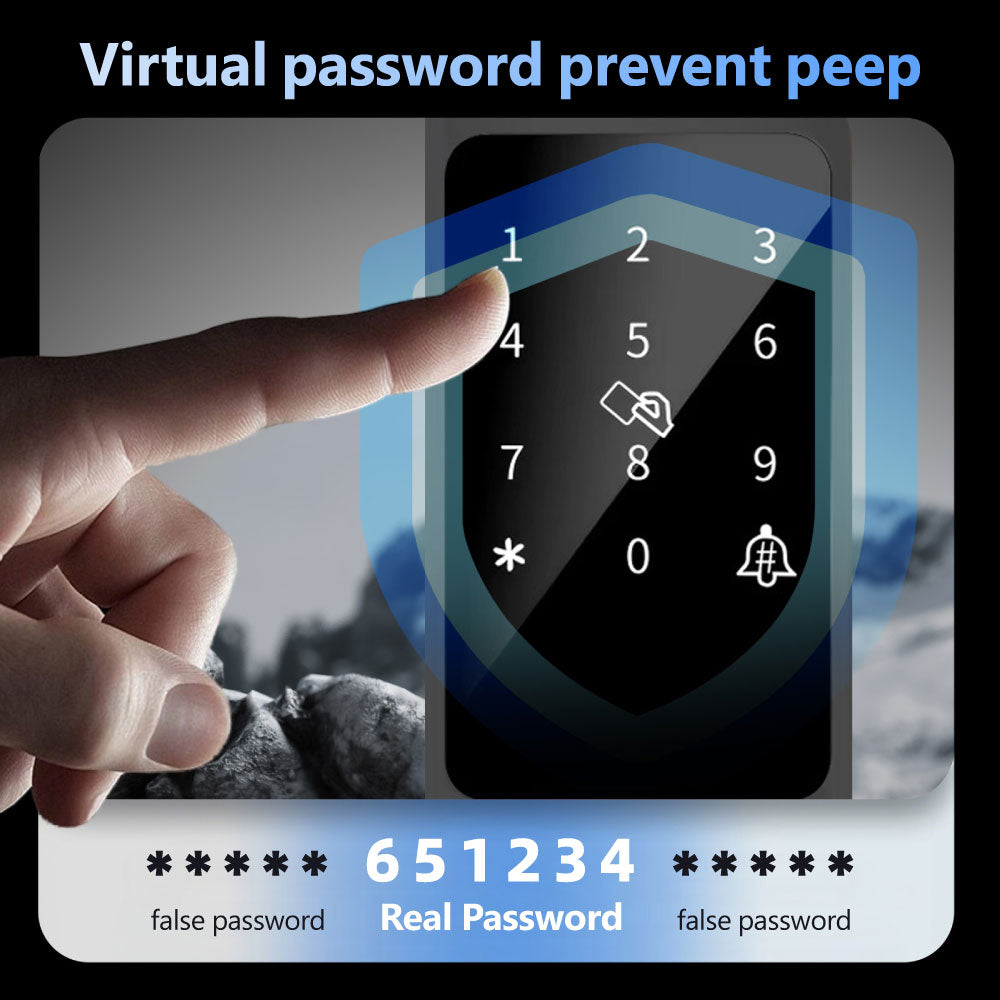 belbas Smart Lock with Fingerprint, Keypad, Tuya WiFi, and 5050 Lock Body