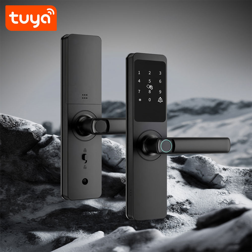 belbas Smart Lock with Fingerprint, Keypad, Tuya WiFi, and 5050 Lock Body