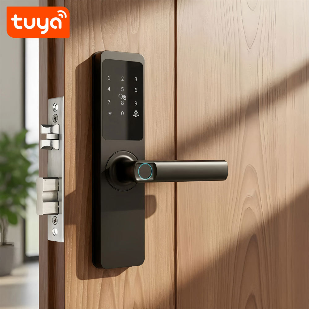 belbas Smart Lock with Fingerprint, Keypad, Tuya WiFi, and 5050 Lock Body