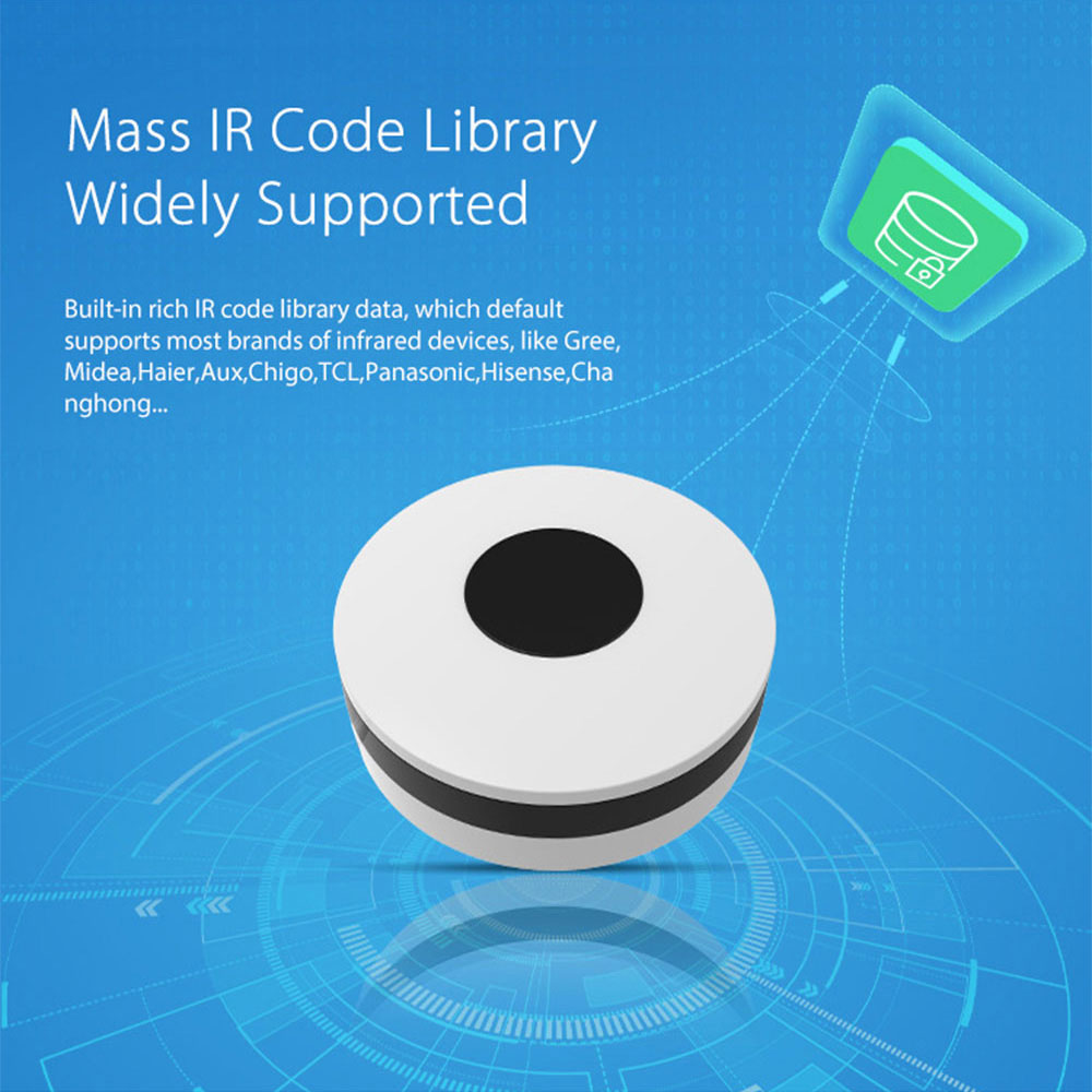 Tuya IR Smart Controller WiFi compatible with Alexa and Google | USB Power Supply, Controls Fan, TV, AC, Compact Design, Smart Home Hub, Voice Control