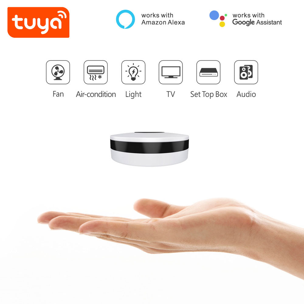 Tuya IR Smart Controller WiFi compatible with Alexa and Google | USB Power Supply, Controls Fan, TV, AC, Compact Design, Smart Home Hub, Voice Control